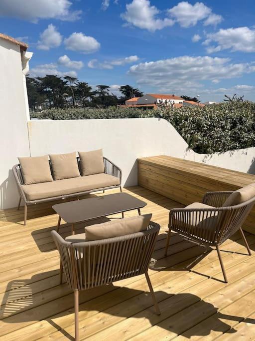 Charmante Maison De Plage Brétignolles-sur-Mer Exterior foto